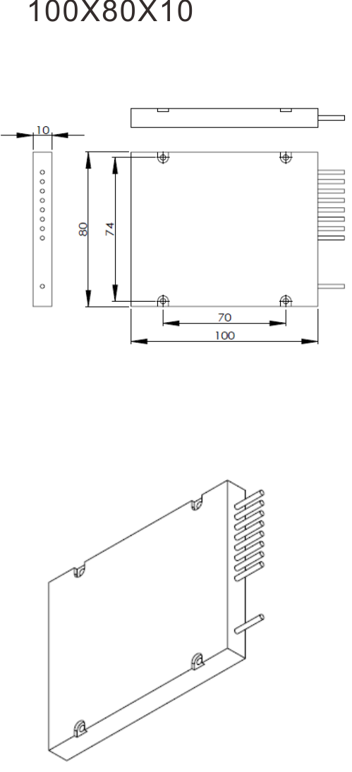 39-3  平面光波导分路器盒式模块  PLC Splitter Module.png
