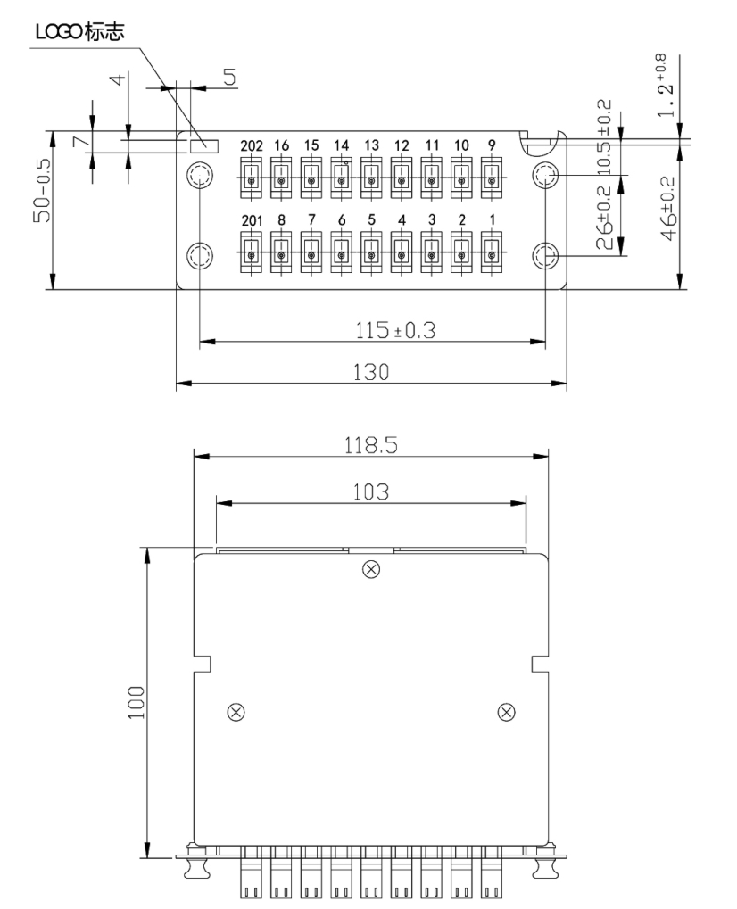 20-1 1  2 16 Insertion type PLC splitter.jpg