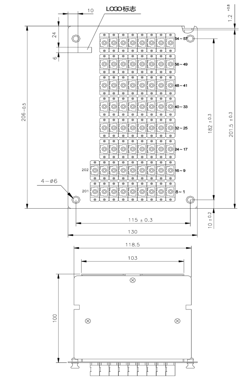 20-4 1  2 64 Insertion type PLC splitter.jpg